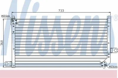 Конденсатор, кондиционер NISSENS купить