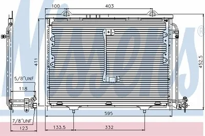Конденсатор, кондиционер NISSENS купить