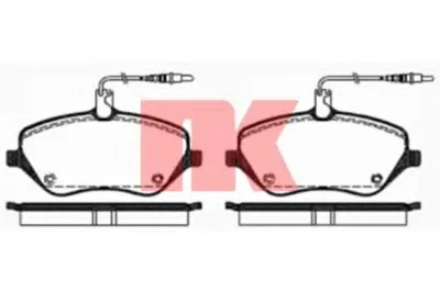 Комплект тормозных колодок, дисковый тормоз NK купить