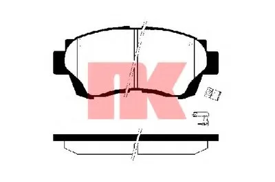 Комплект тормозных колодок, дисковый тормоз NK купить