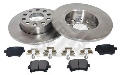 Комплект тормозов, дисковый тормозной механизм MAPCO купить