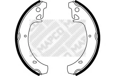 Комплект тормозных колодок MAPCO купить