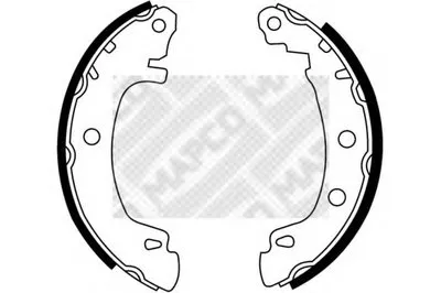 Комплект тормозных колодок MAPCO купить