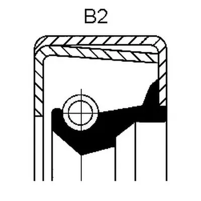 Уплотняющее кольцо, ступица колеса CORTECO купить