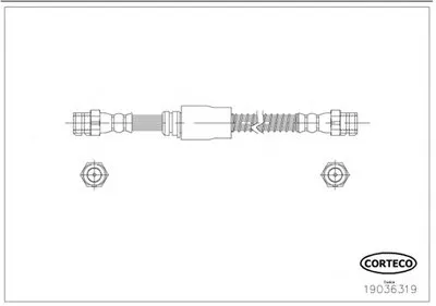 Тормозной шланг CORTECO купить