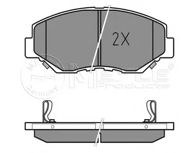 Комплект тормозных колодок, дисковый тормоз MEYLE купить