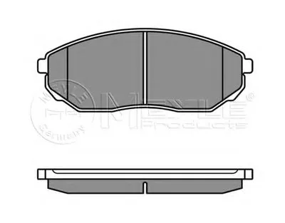 Комплект тормозных колодок, дисковый тормоз MEYLE купить