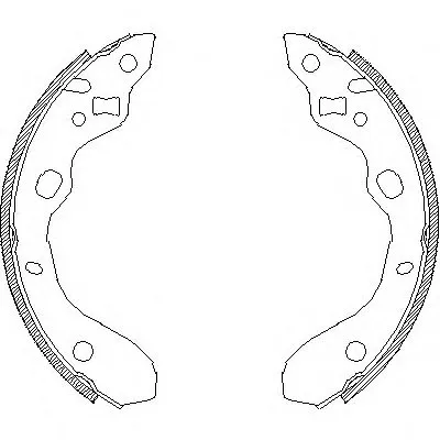 Комплект тормозных колодок REMSA купить
