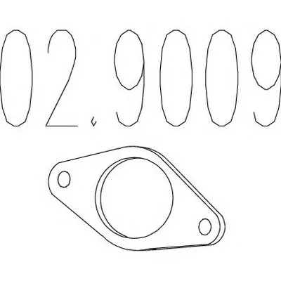 Прокладка, труба выхлопного газа MTS купить