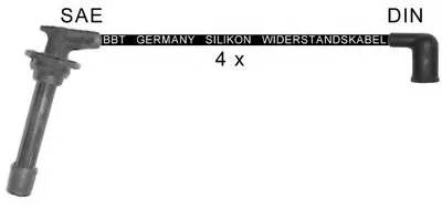 Комплект проводов зажигания BBT купить