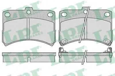 Комплект тормозных колодок, дисковый тормоз LPR купить