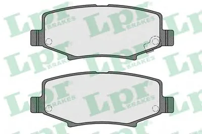 Комплект тормозных колодок, дисковый тормоз LPR купить