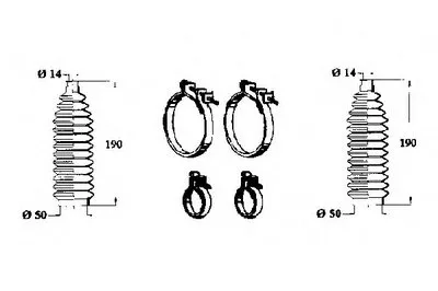 Комплект пылника, рулевое управление OCAP купить