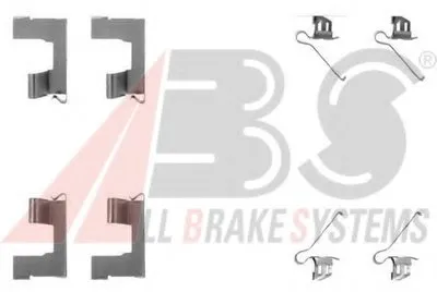 Комплектующие, колодки дискового тормоза A.B.S. купить