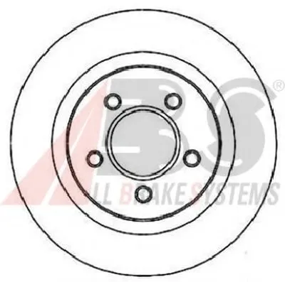 Тормозной диск A.B.S. купить