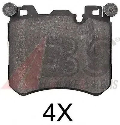 Комплект тормозных колодок, дисковый тормоз A.B.S. купить