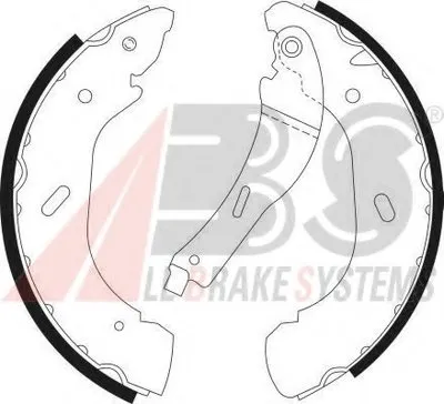 Комплект тормозных колодок A.B.S. купить