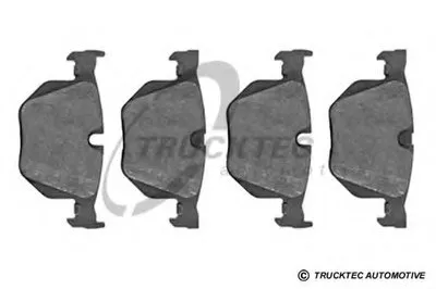 Комплект тормозных колодок, дисковый тормоз TRUCKTEC AUTOMOTIVE купить