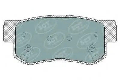 Комплект тормозных колодок, дисковый тормоз SCT Germany купить