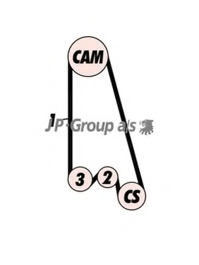 Комплект ремня ГРМ QH JP GROUP купить