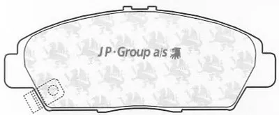 Комплект тормозных колодок, дисковый тормоз QH JP GROUP купить