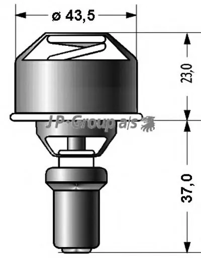 Термостат, охлаждающая жидкость QH JP GROUP купить