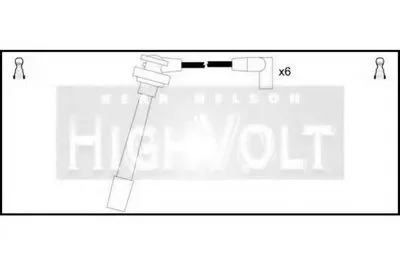 Комплект проводов зажигания HighVolt STANDARD купить