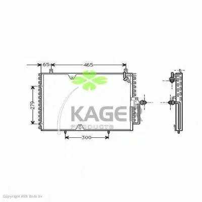 Конденсатор, кондиционер KAGER купить