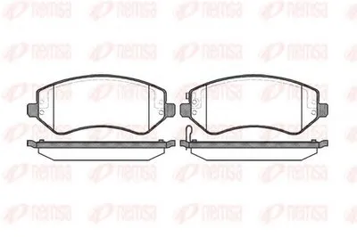 Комплект тормозных колодок, дисковый тормоз KAWE купить