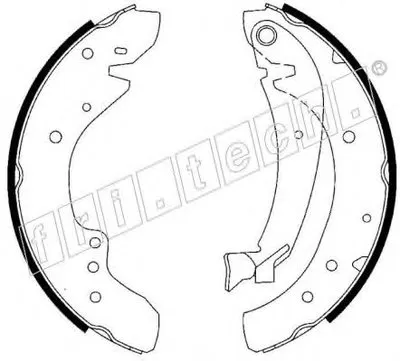 Комплект тормозных колодок REPARATION KIT fri.tech. купить