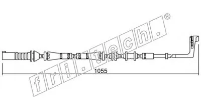 Сигнализатор, износ тормозных колодок fri.tech. купить
