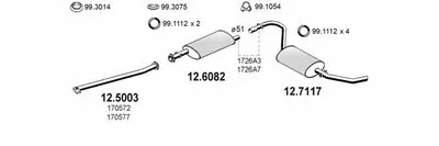 Система выпуска ОГ ASSO купить