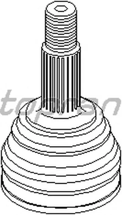 Шарнир, приводной вал TOPRAN купить