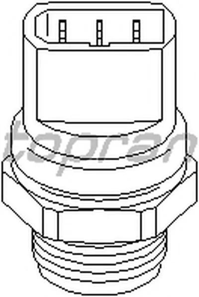 Термовыключатель, вентилятор радиатора TOPRAN купить