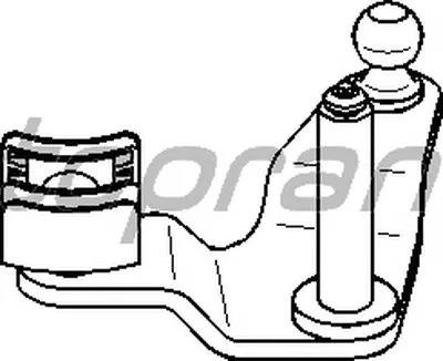 Ремкомплект, рычаг переключения TOPRAN купить