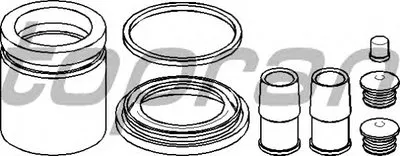 Ремкомплект, тормозной суппорт TOPRAN купить