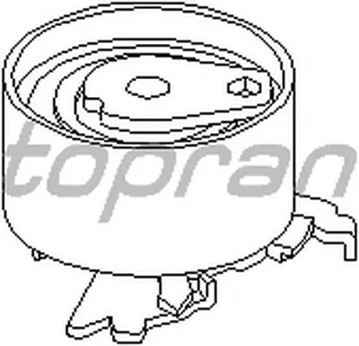 Натяжной ролик, ремень ГРМ TOPRAN купить