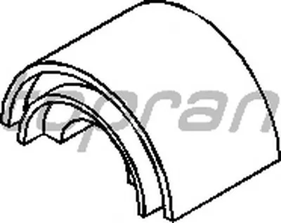 Опора, стабилизатор TOPRAN купить