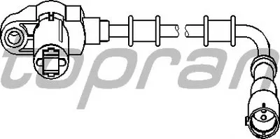 Датчик, частота вращения колеса TOPRAN купить