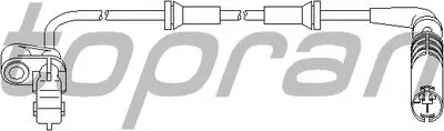 Датчик, частота вращения колеса TOPRAN купить