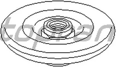 Опора стойки амортизатора TOPRAN купить