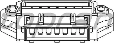 Коммутатор, система зажигания TOPRAN купить