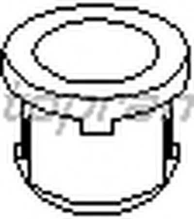 Втулка, шток вилки переключения TOPRAN купить