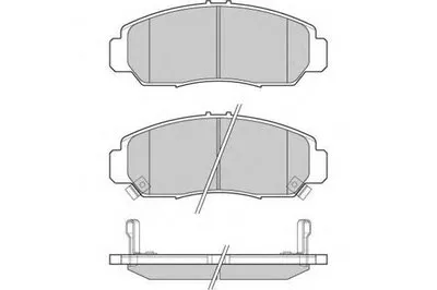 Комплект тормозных колодок, дисковый тормоз E.T.F. купить