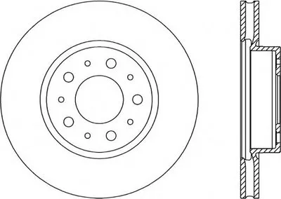 Тормозной диск ADAPTIVE OPEN PARTS купить