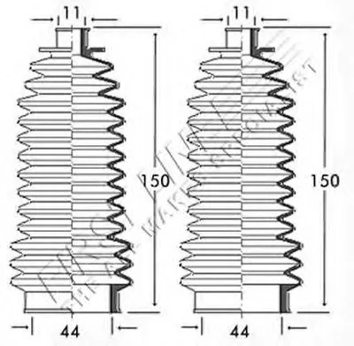 Пыльник, рулевое управление FIRST LINE купить