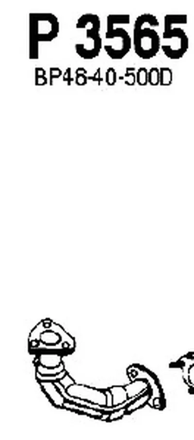 Труба выхлопного газа FENNO купить