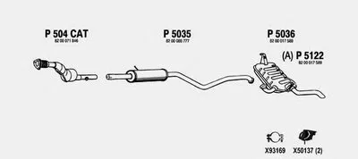Система выпуска ОГ FENNO купить