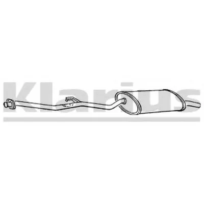 Глушитель выхлопных газов конечный KLARIUS купить