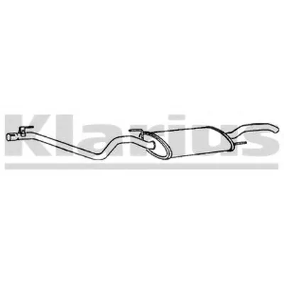 Глушитель выхлопных газов конечный KLARIUS купить